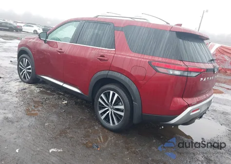 2024 Nissan Pathfinder Platinum 4Wd from USA, damaged, VIN 5N1DR3DJ1RC275508